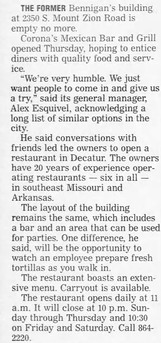 Herald & Review November 2010